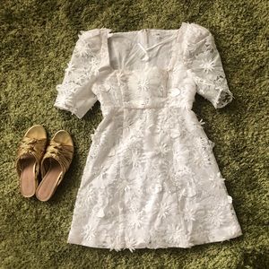 White 🌸 summer dress 🌸 LPA x Revolve